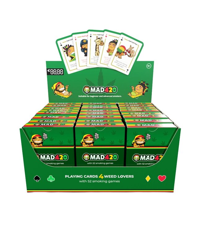 Mad420 Smoking Cards 24 pcs
