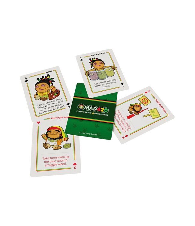 Mad420 Smoking Cards 24 pcs