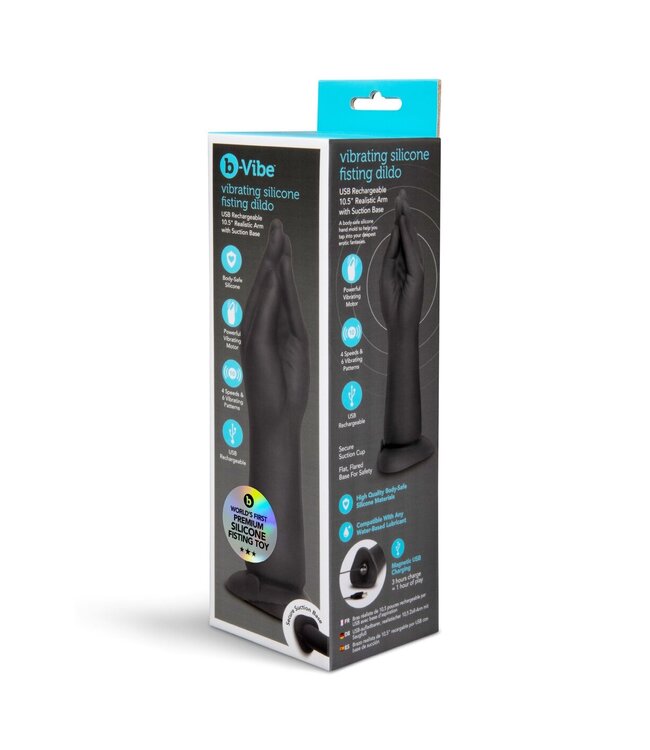 Vibrating Silicone Fisting Dildo