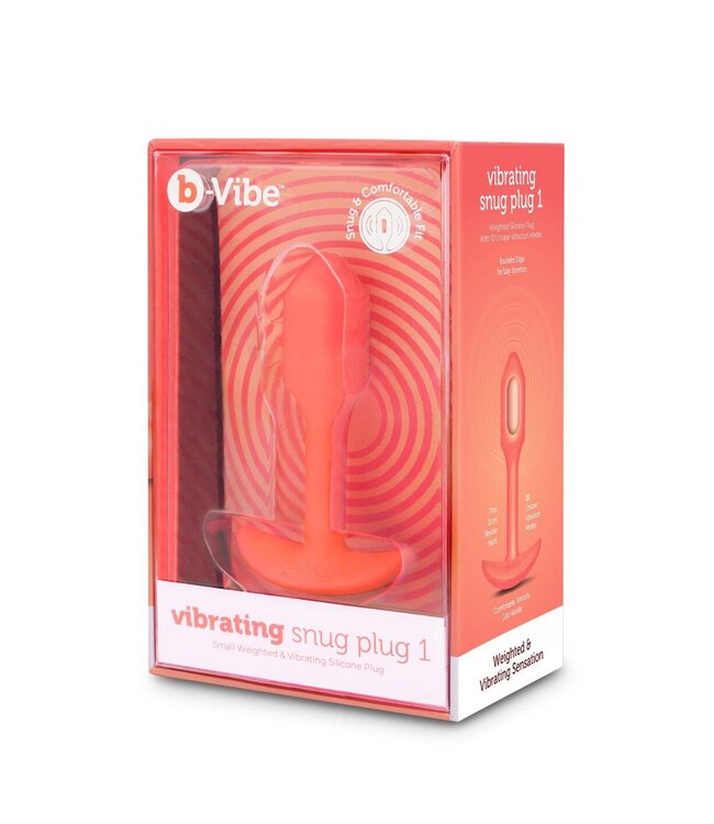B-Vibe Vibrating Snug Plug S