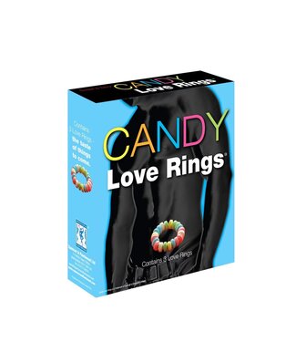 Candy Love Rings 3pcs