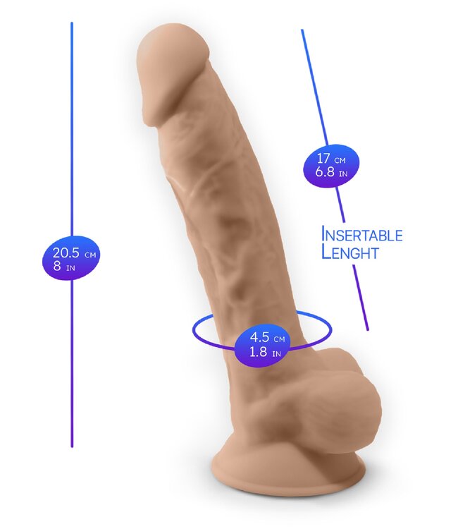 Dildo Vibrating Model 8 inch