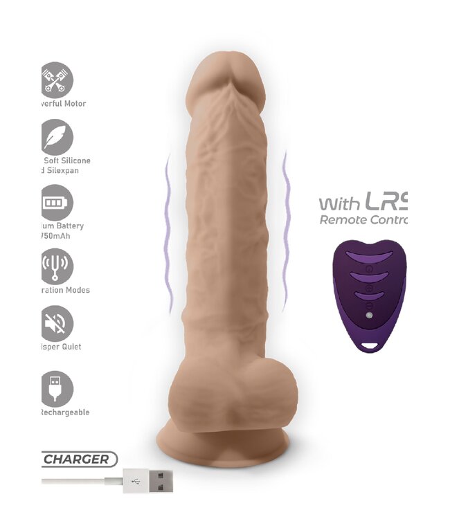 Dildo Vibrating Model 8 inch