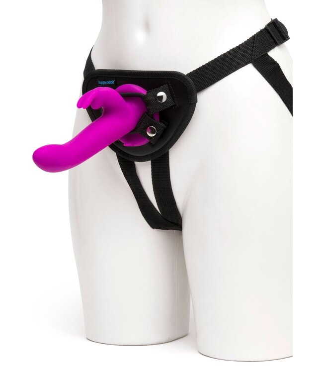 Vibrating Strap On Harness Set