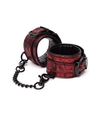 Reverse PU Leather Wrist Cuffs