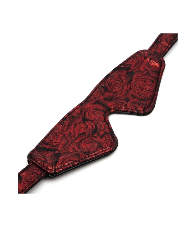 Reverse PU Leather Blindfold