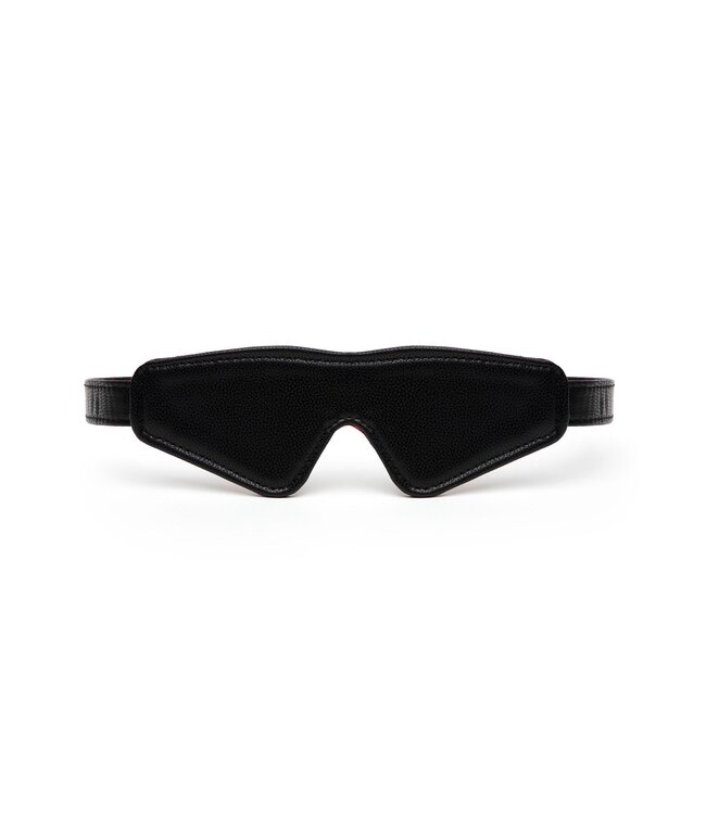 Reverse PU Leather Blindfold