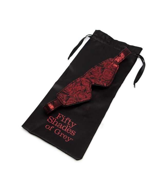 Reverse PU Leather Blindfold
