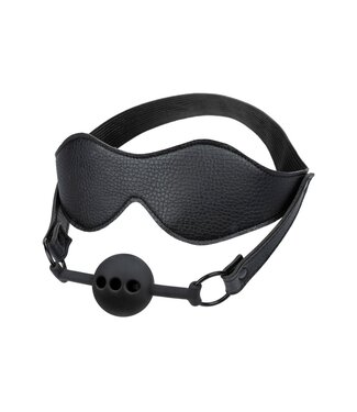 Eye Mask & Breathable Ball Gag