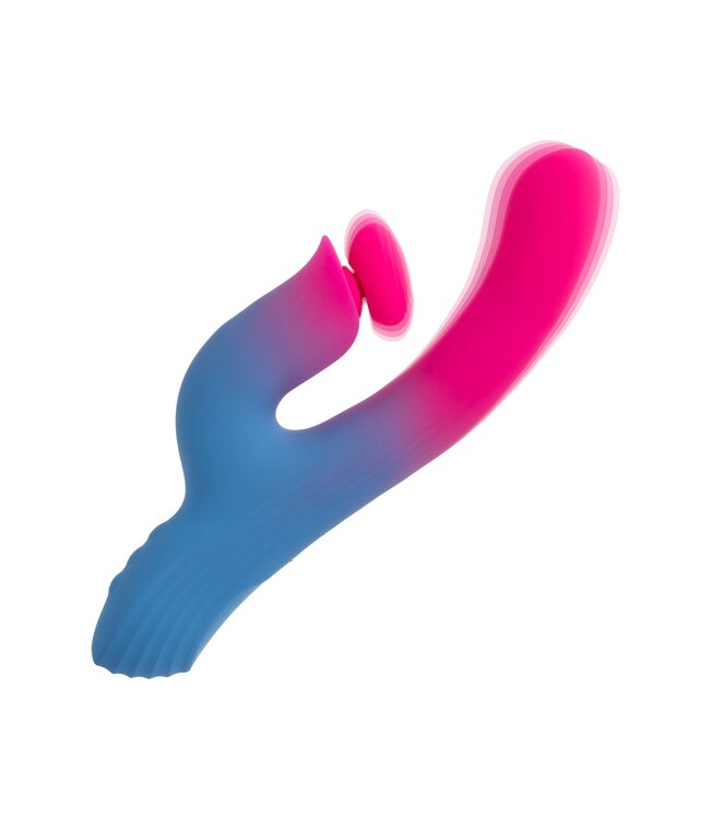 Dual Stimulator Thrusting Vibrator