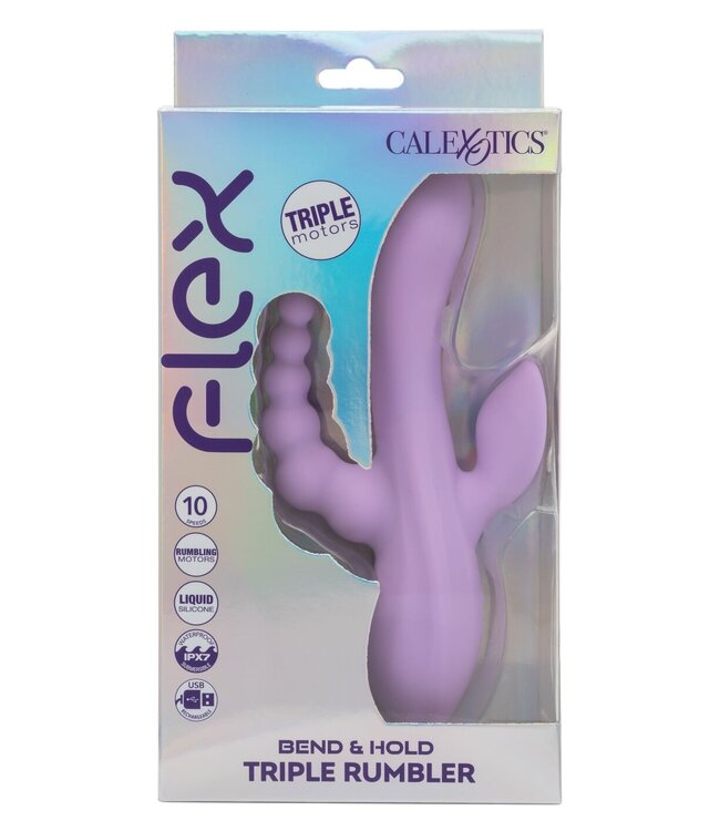 Bend & Hold Triple Rumbler Vibrator