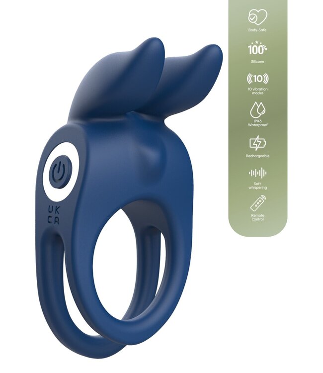 Fierce Rabbit Ring Vibrating + Remote