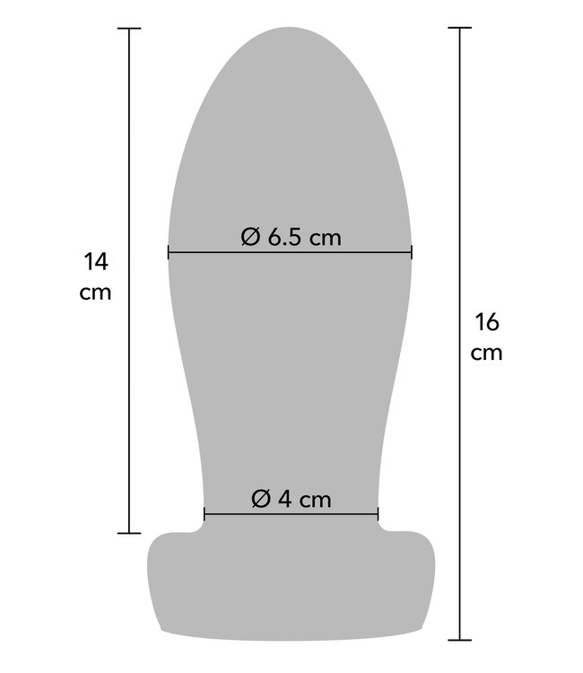 Heavy Anal Stretcher Plug L