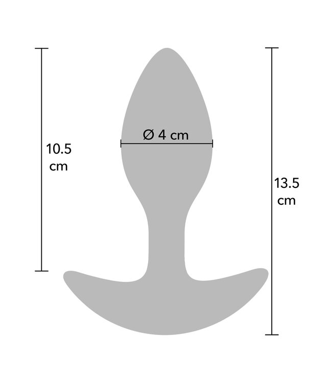 Dreamtoys Weighted Anal Plug 360g