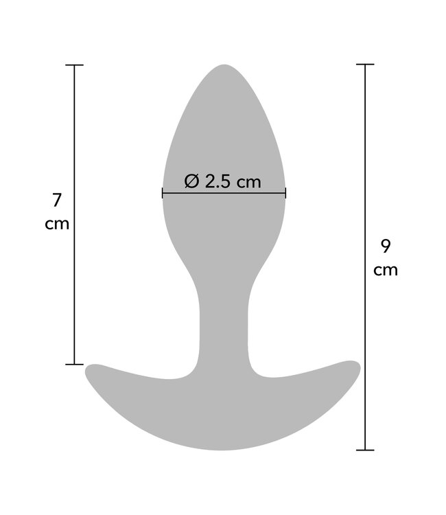 Weighted Anal Plug 90g