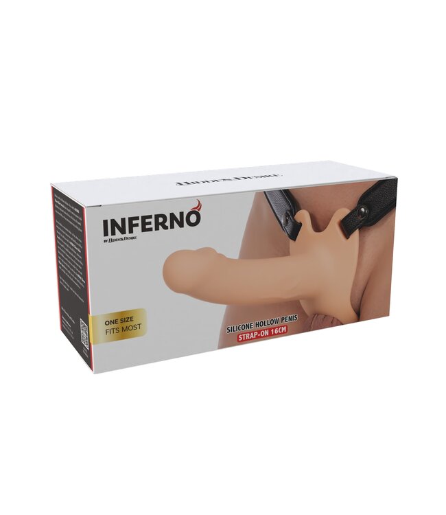 Hollow Penis Strapon 16cm
