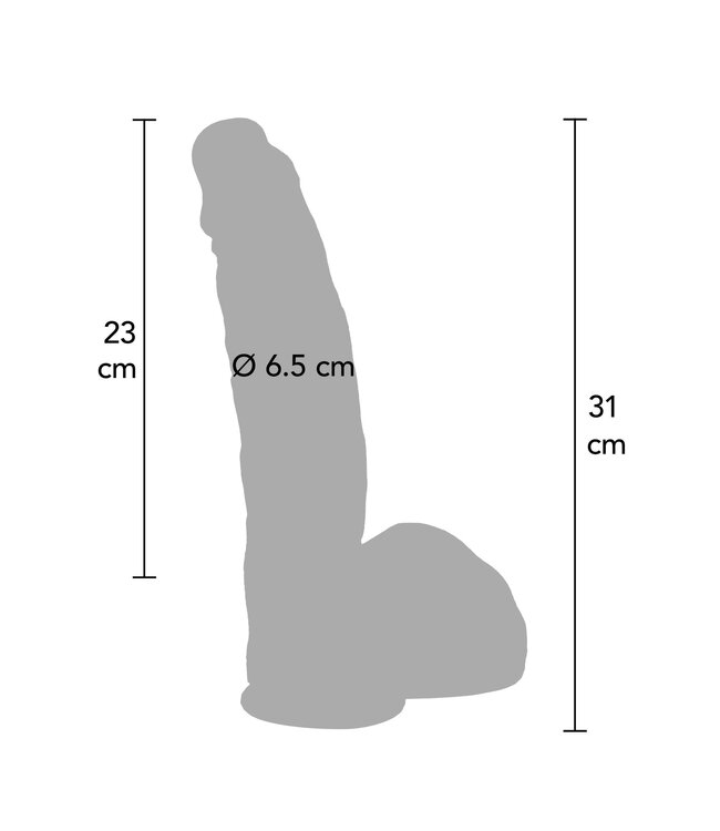Ultra Realistic Dildo Silicone 29 cm