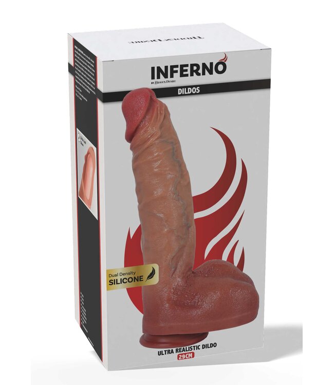 Ultra Realistic Dildo Silicone 29 cm