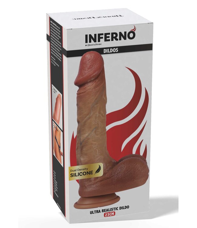 Ultra Realistic Dildo Silicone 23 cm