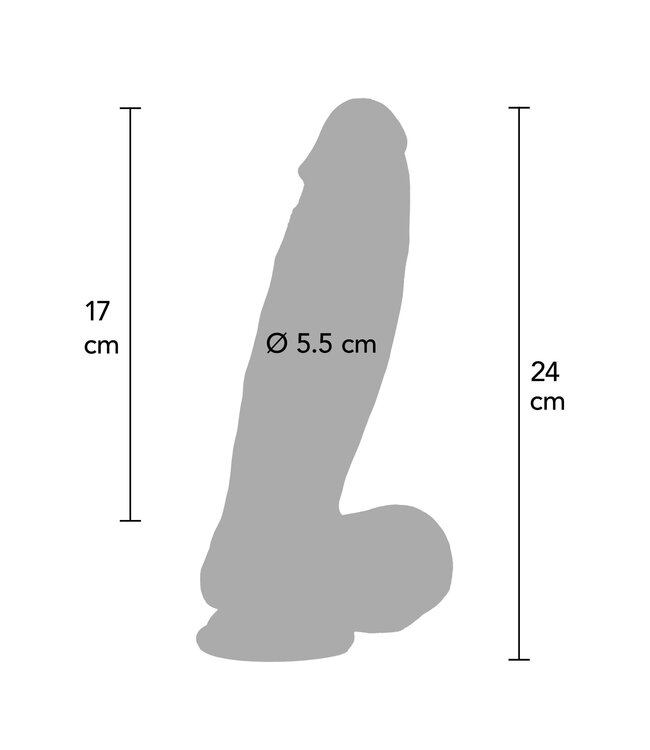 Ultra Realistic Dildo Silicone 22 cm