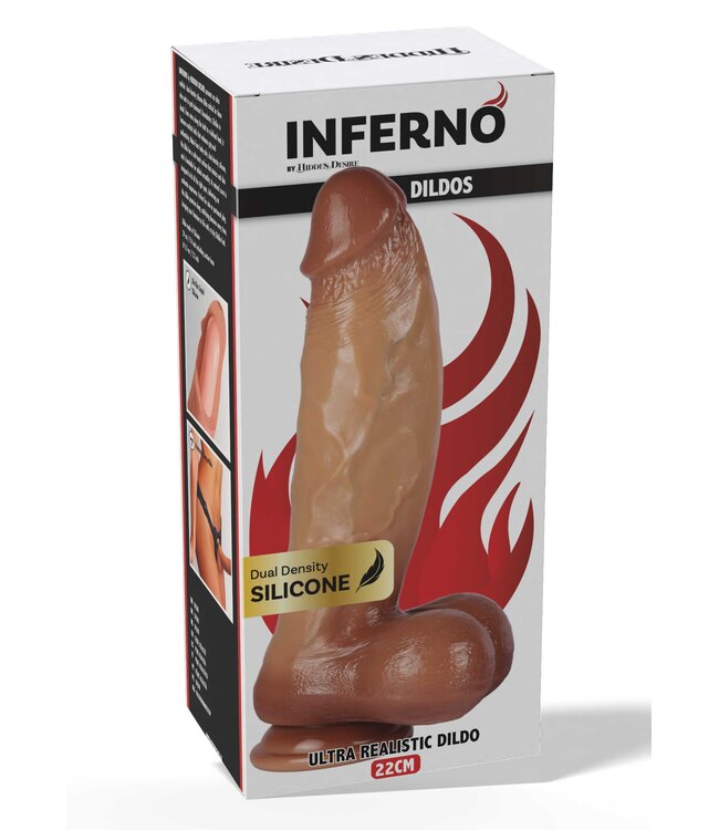 Ultra Realistic Dildo Silicone 22 cm