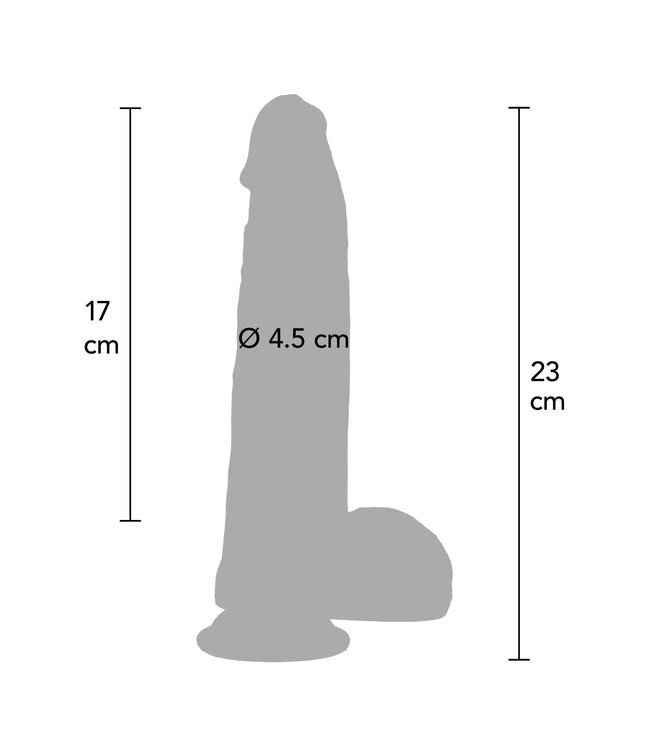 Ultra Realistic Dildo Silicone 21 cm