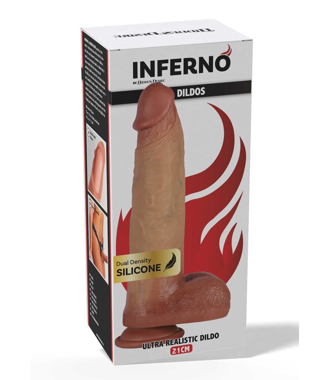 Ultra Realistic Dildo Silicone 21 cm