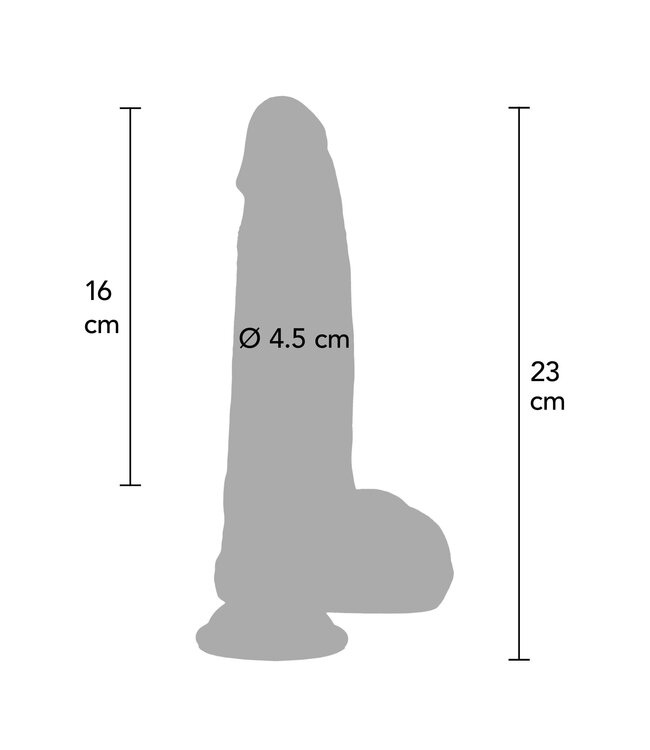 Ultra Realistic Dildo Silicone 18 cm