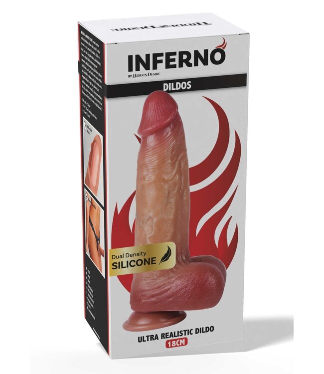 Ultra Realistic Dildo Silicone 18 cm