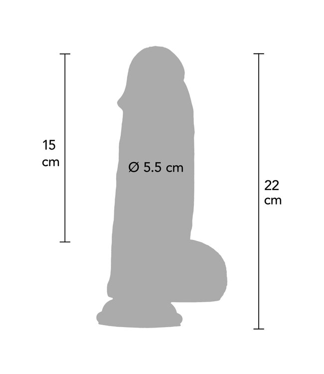 Ultra Realistic Dildo Silicone 20 cm