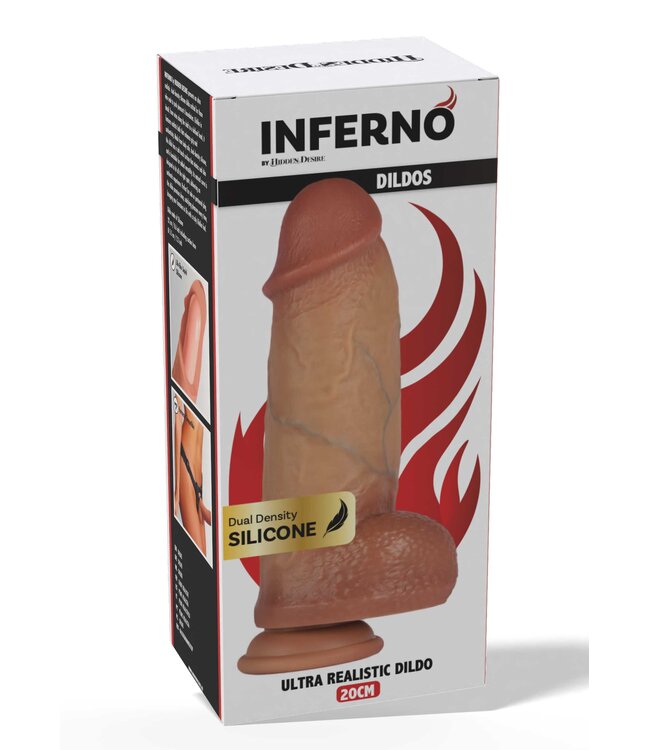 Ultra Realistic Dildo Silicone 20 cm