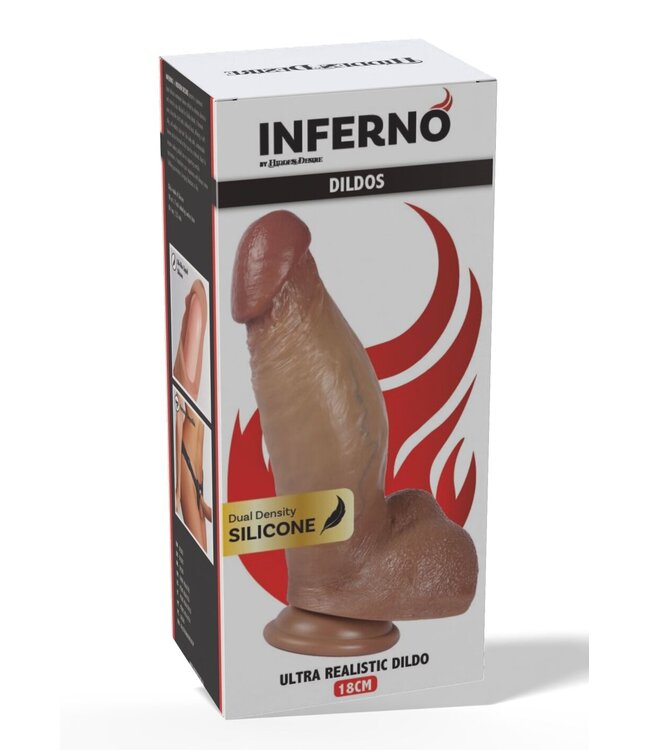 Ultra Realistic Dildo Silicone 18 cm