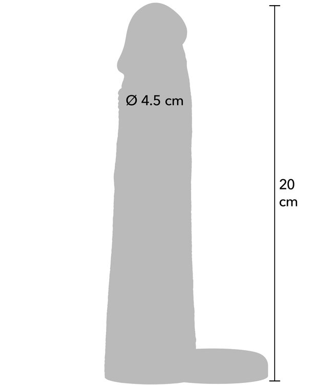 Penis Sleeve Liquid Silicone Ring 20 cm