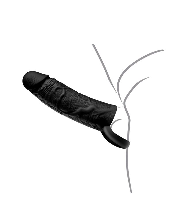 Penis Sleeve Liquid Silicone Ring 18 cm