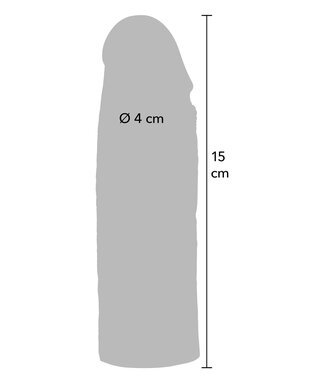 Penis Sleeve Liquid Silicone 15 cm