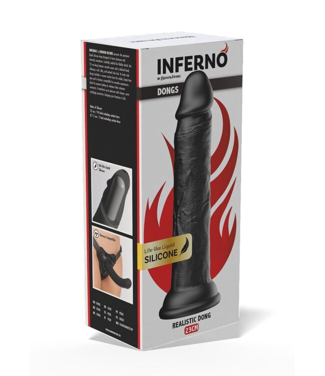 Realistic Dong Liquid Silicone 23 cm