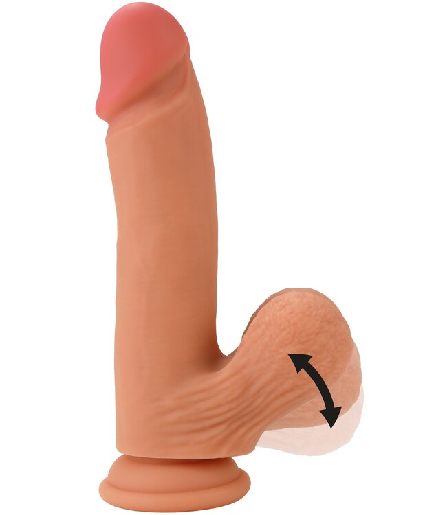 Realistic Dildo Liquid Silicone 19 cm