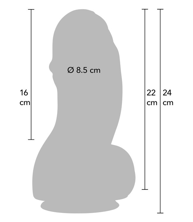 Fat Boys Dildo PVC 22 cm