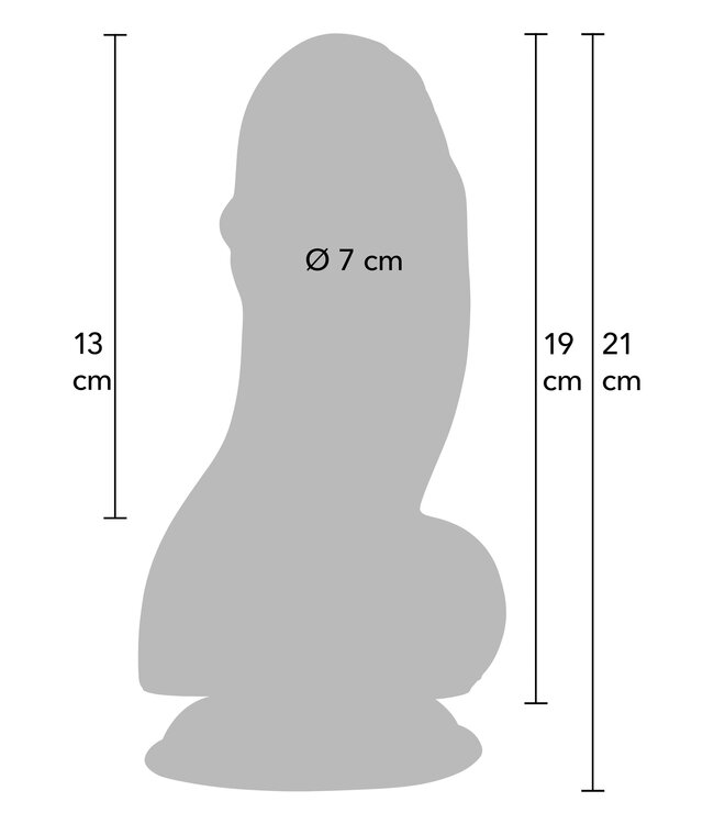 Fat Boys Dildo PVC 19 cm