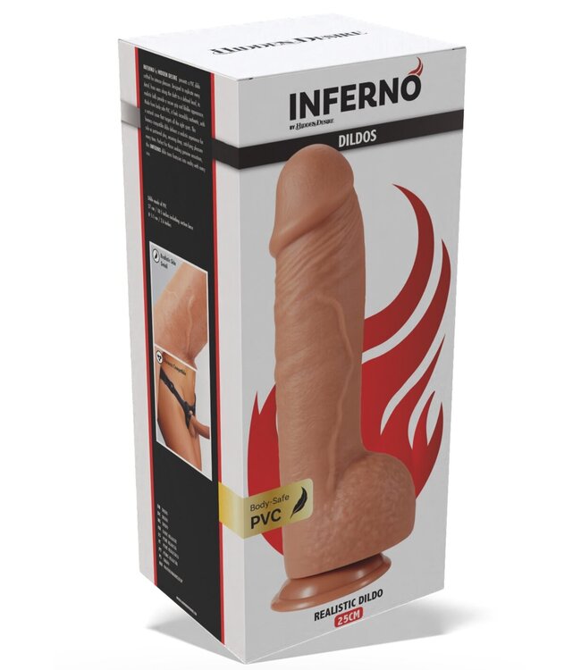 Realistic Dildo PVC 25 cm
