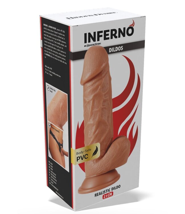 Realistic Dildo PVC 21 cm