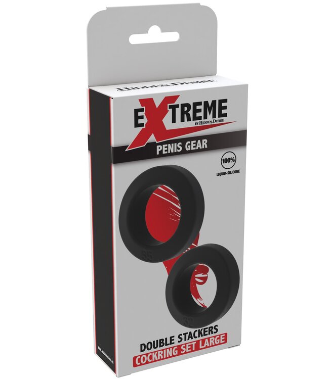 Double Stackers C-Rings 2 Pcs Set L