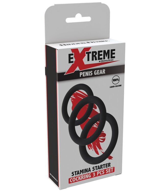 Stamina Starter C-Rings 3 Pcs Set