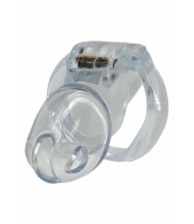 Clear Control Cock Cage Long
