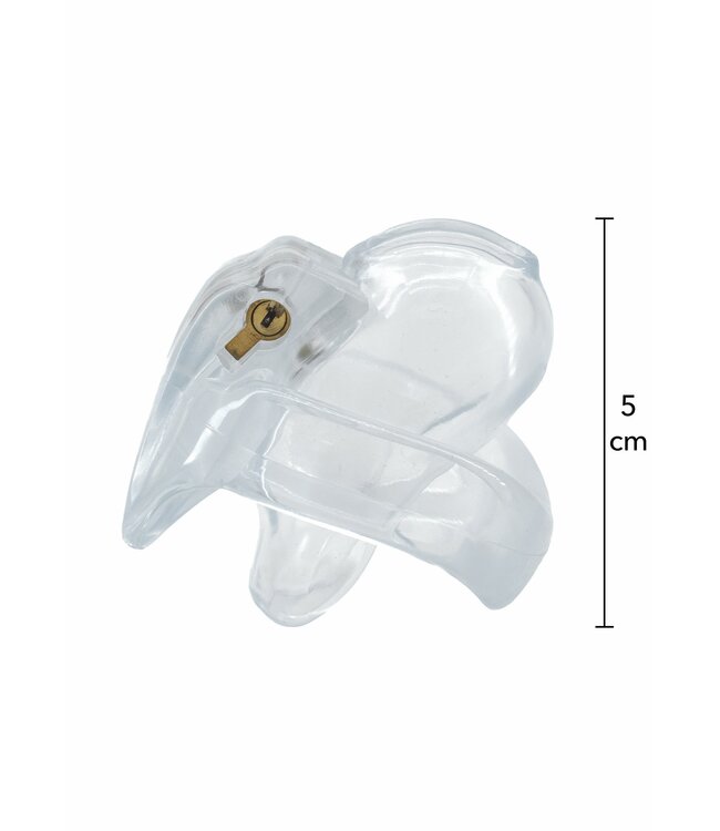 Clear Control Cock Cage X-Short