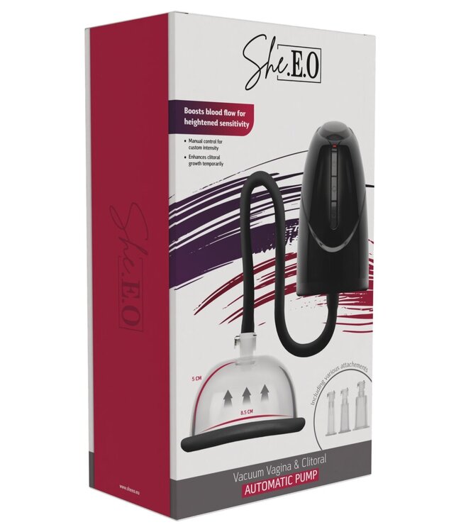 Vacuum Vagina & Clitoral Automatic Pump