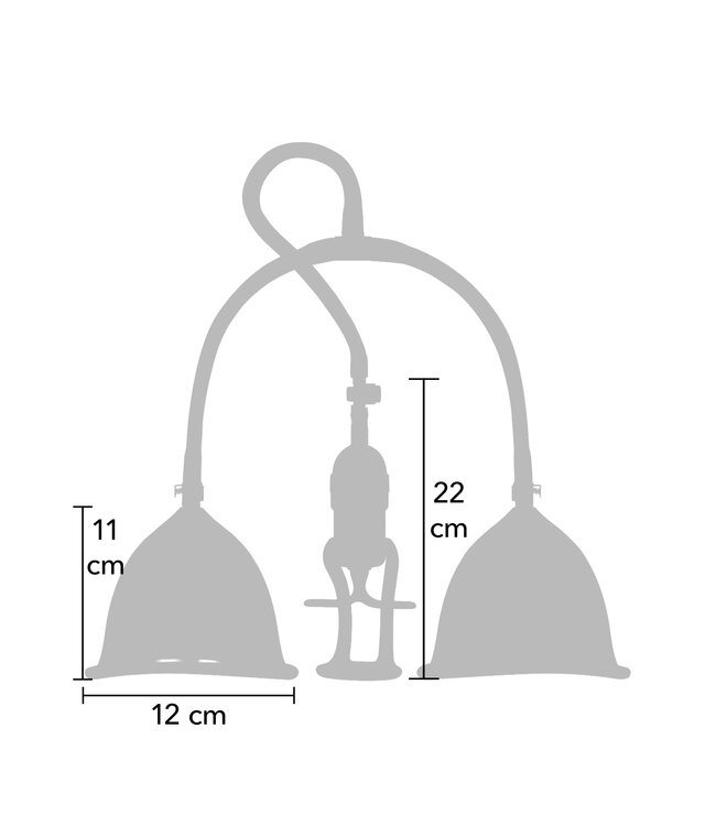 Vacuum Breast Pleasure Pump M/L