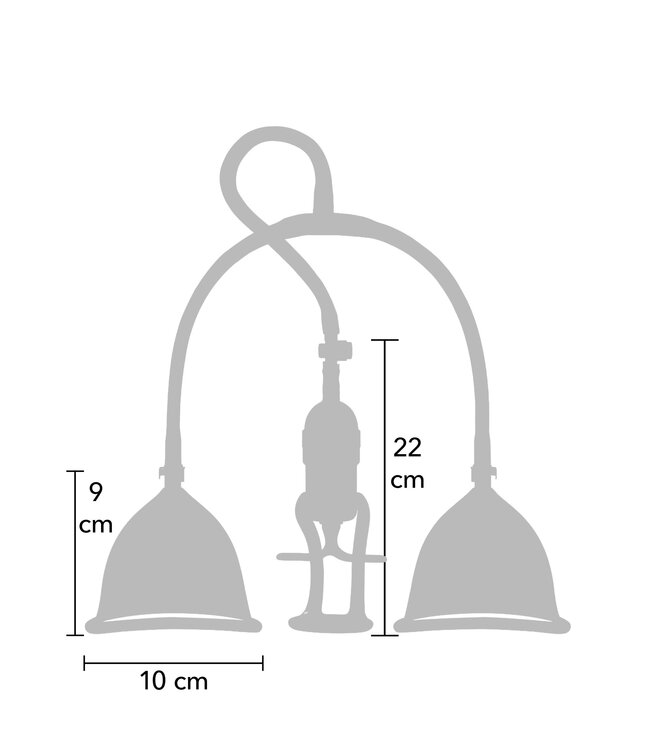 Vacuum Breast Pleasure Pump S/M