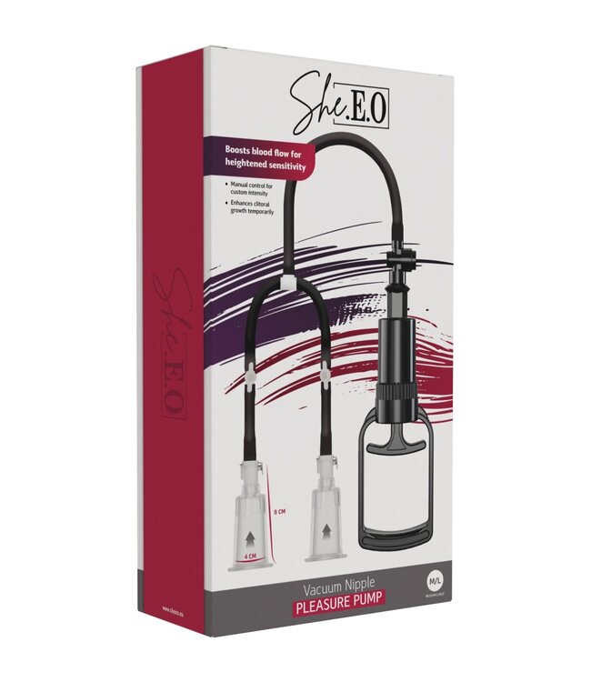 Vacuum Nipple Pleasure Pump M/L