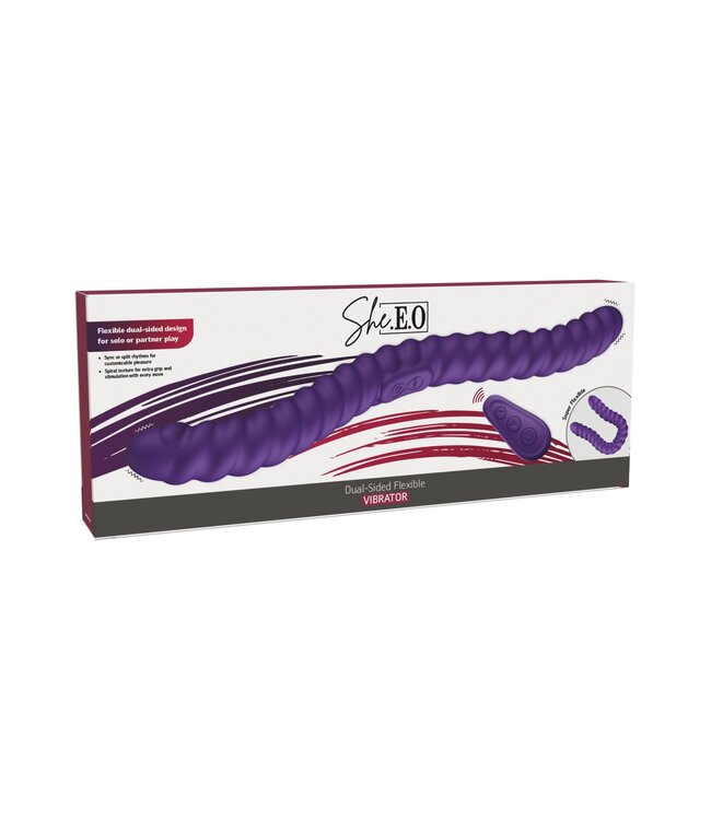 Dual-Sided Flexible Vibrator